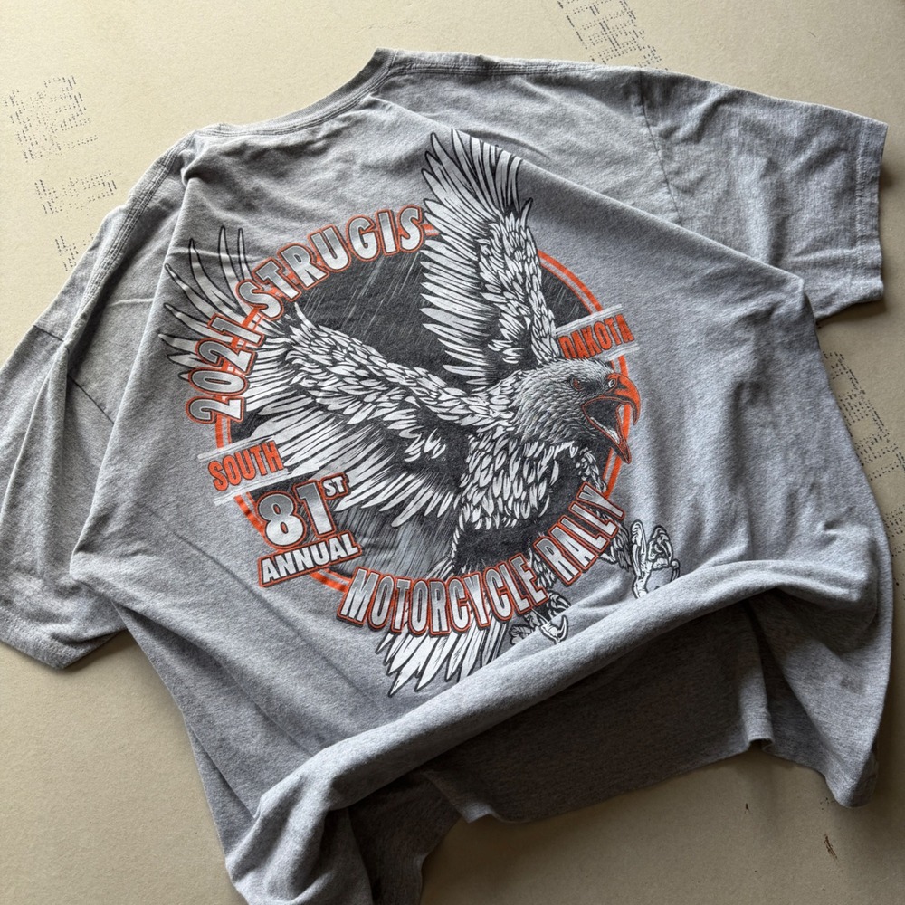 Y2K Biker Sturgis Motorcycle Rally T-shirt
